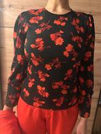 Mooi 3-delig damespak: broek, blazer & blouse, Ophalen of Verzenden, Nieuw, Maat 36 (S), Rood