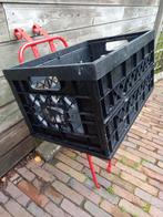 Fietskrat incl rek, Ophalen, Zo goed als nieuw