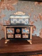 reutter fornuis stove bleu gold, Ophalen of Verzenden, Zo goed als nieuw, Poppenhuis
