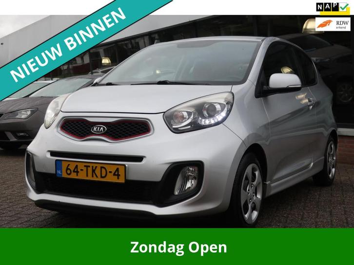 Kia Picanto 1.2 CVVT Comfort Pack LED_AIRCO_NAP., Auto's, Kia, Bedrijf, Te koop, Picanto, ABS, Airbags, Airconditioning, Centrale vergrendeling