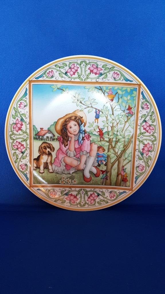 Heinrich Villeroy & Boch wandbord Sommerzauber 3A39/11, Antiek en Kunst, Antiek | Wandborden en Tegels, Ophalen of Verzenden