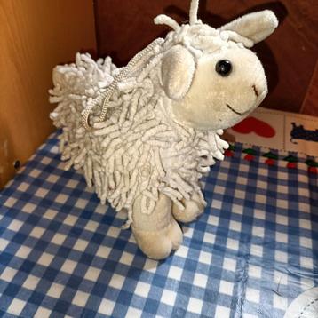Texel schaap knuffel met slierten 21 cm groot  beschikbaar voor biedingen