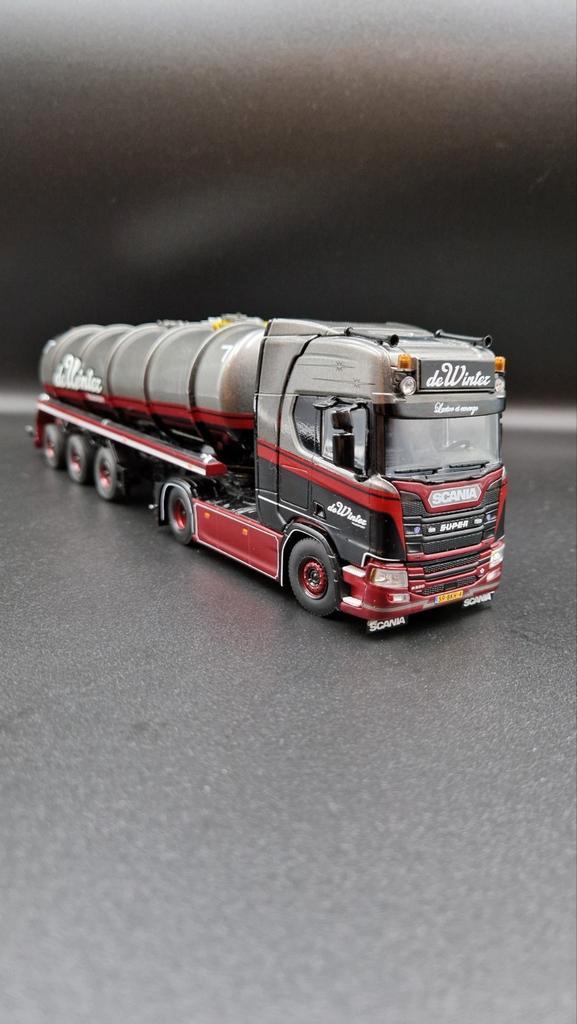 Wsi | De Winter - Scania R520, Hobby en Vrije tijd, Modelauto's | 1:50, Zo goed als nieuw, Bus of Vrachtwagen, Wsi, Ophalen of Verzenden
