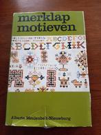 Merklap motieven van Albarta Meulenbelt-Nieuwburg, Ophalen of Verzenden, Gebruikt, Handborduren, Patroon
