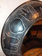 Mooie ijzeren PTMD spiegel, Huis en Inrichting, Woonaccessoires | Spiegels, Minder dan 50 cm, ., Rond, Ophalen of Verzenden