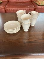 Wedgwood Edme - koffie kop en schotels, Ophalen of Verzenden, Zo goed als nieuw, Wedgwood, Kop(pen) en/of Schotel(s)
