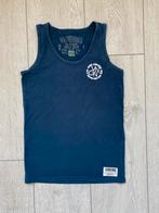 Vingino singlet donkerblauw, maat 140, Kinderen en Baby's, Kinderkleding | Maat 140, Verzenden, Zo goed als nieuw, Vingino, Shirt of Longsleeve