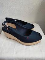 Tommy Hilfiger slingback espadrilles wedge hakken blauw 36, Blauw, Nieuw, Ophalen of Verzenden, Espadrilles of Moccasins