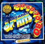 4 Decades of Hits 50’s 60’s 70’s 80’s (4CD), Cd's en Dvd's, Ophalen of Verzenden, 1960 tot 1980, Zo goed als nieuw
