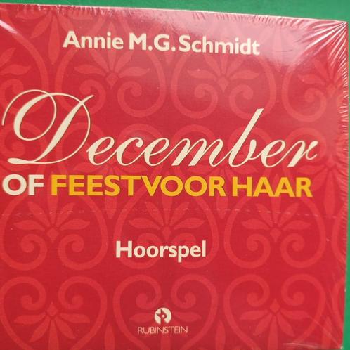 ANNIE M.G. SCHMIDT - DECEMBER FEEST VOOR HAAR (HOORSPEL), Cd's en Dvd's, Cd's | Nederlandstalig, Zo goed als nieuw, Overige genres