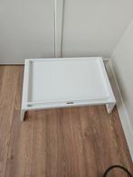 Wit bedtafeltje / laptoptafel, Ophalen, Zo goed als nieuw