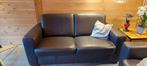 Mooie bruine  bank 2 + 2,5 zits, Ophalen, Gebruikt, 150 tot 200 cm, Tweepersoons
