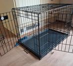 Honden bench 77x48x53 cm, opvouwbaar,  2 deurtjes., Dieren en Toebehoren, Ophalen of Verzenden, Zo goed als nieuw, Minder dan 75 cm