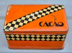 Cacao Art Deco stijl blik, Ophalen of Verzenden, Gebruikt, Overige