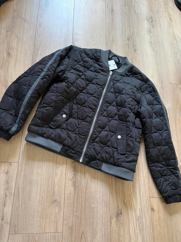 Silver Creek Gewatteerde Bomberjas, Verzenden, Nieuw, Maat 38/40 (M), Zwart