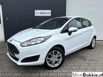 Ford Fiesta 1.0 80pk 5-Drs / Navi / Airco / All-seasons, Euro 5, Stof, Gebruikt, Zwart