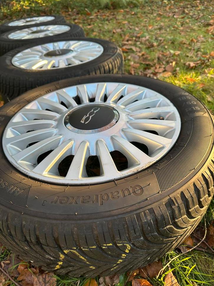 Fiat 500, Panda, Banden 4 seizoenen en Velgen - 15 inch, Auto-onderdelen, Banden en Velgen, Banden en Velgen, All Season, 15 inch