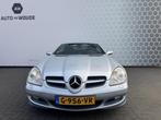 Mercedes SLK-klasse 200 Compressor Leer Cabrio Xenon, Auto's, Achterwielaandrijving, Gebruikt, Zwart, 4 cilinders