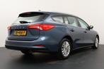 Ford FOCUS Wagon BWJ 2019 1.0 EcoBoost 126 PK Titanium Busin, 65 €/maand, Stof, Gebruikt, Blauw