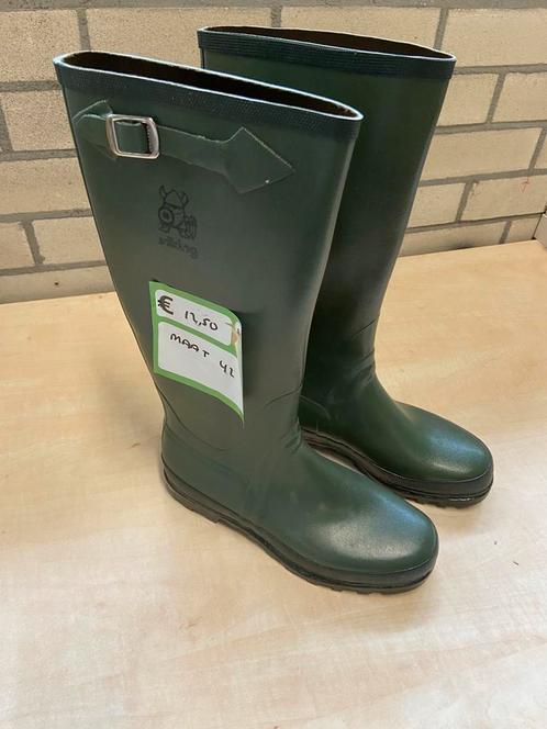 Regenlaarzen rubber maat 42, Tuin en Terras, Werkkleding, Nieuw, Ophalen of Verzenden