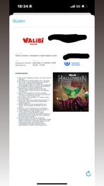 2x Tickets walibi fright night, Twee personen, Ticket of Toegangskaart