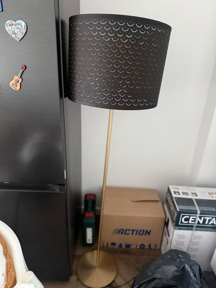 Staande & Hanglamp - Samen of Apart, Huis en Inrichting, Lampen | Vloerlampen, Gebruikt, 150 tot 200 cm, Metaal, Ophalen