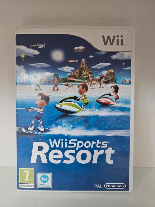 Wii Sports Resort - Wii, Spelcomputers en Games, Games | Nintendo Wii, Zo goed als nieuw, Sport, 3 spelers of meer, Vanaf 7 jaar