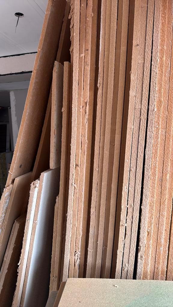 Ondervloerplaat: 250h x 125 x 2 cm - 22 stuks, Doe-het-zelf en Verbouw, Isolatie en Afdichting, Zo goed als nieuw, Overige materialen