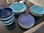 CASA servies, 24 delig, donker en licht blauw, Huis en Inrichting, Keuken | Servies, Ophalen, Zo goed als nieuw, Bord(en), Overige stijlen