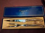 Laguiole Vleesmes en Vork Set - Zo Goed Als Nieuw!, Ophalen of Verzenden