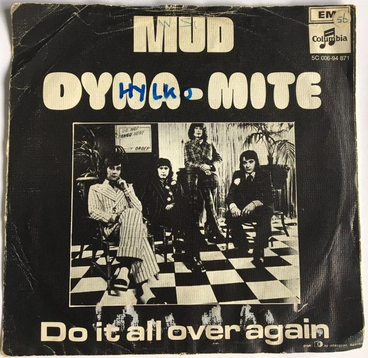 Mud – Dyna-Mite, Cd's en Dvd's, Vinyl Singles, Gebruikt, Single, Rock en Metal, 7 inch, Verzenden