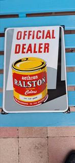 Ralston emaille reclamebord, Ophalen of Verzenden, Zo goed als nieuw, Reclamebord