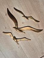 Messing wandvogels, Antiek en Kunst, Antiek | Koper en Brons, Ophalen of Verzenden