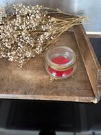 Oud sieraden doosje van glas, Antiek en Kunst, Ophalen of Verzenden