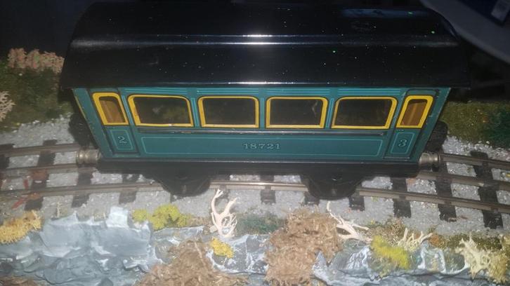 Märklin 1 zo goed als nieuw met gerestaureerd, Antiek en Kunst, Antiek | Speelgoed, Ophalen of Verzenden