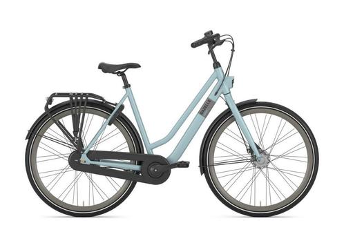 GAZELLE Esprit Dames Iced Blue Mat 54cm 2025, Fietsen en Brommers, Fietsen | Dames | Damesfietsen, Nieuw, Gazelle, 53 tot 56 cm