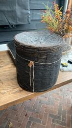 Grote leemmand met deksel, Ophalen of Verzenden, Zo goed als nieuw