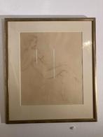 Tekening / pastel van John Raedecker, Antiek en Kunst, Ophalen