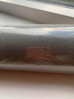 4 rollen vliesbehang kleur bronze green, Ophalen of Verzenden, 10 tot 25 m², Groen, Linnen look