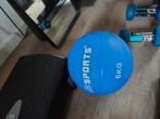 SC sports medicine ball 6 kg, Sport en Fitness, Fitnessmaterialen, Ophalen, Zo goed als nieuw, Fitnessbal