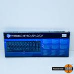 HP wireless keyboard K2500 Zwart | Nieuw, Computers en Software, Toetsenborden, Nieuw