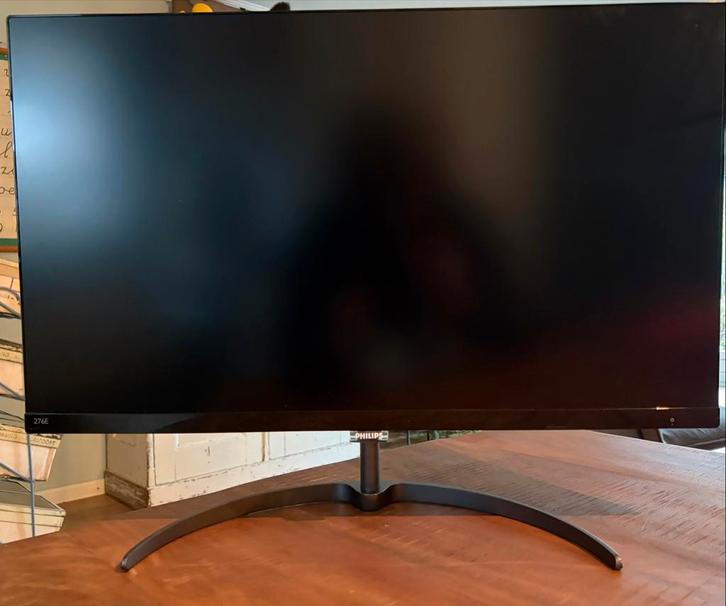 Philips 276E8VJSB - 4K Monitor, Computers en Software, Monitoren, Zo goed als nieuw, 61 t/m 100 Hz, DisplayPort, HDMI, Gaming