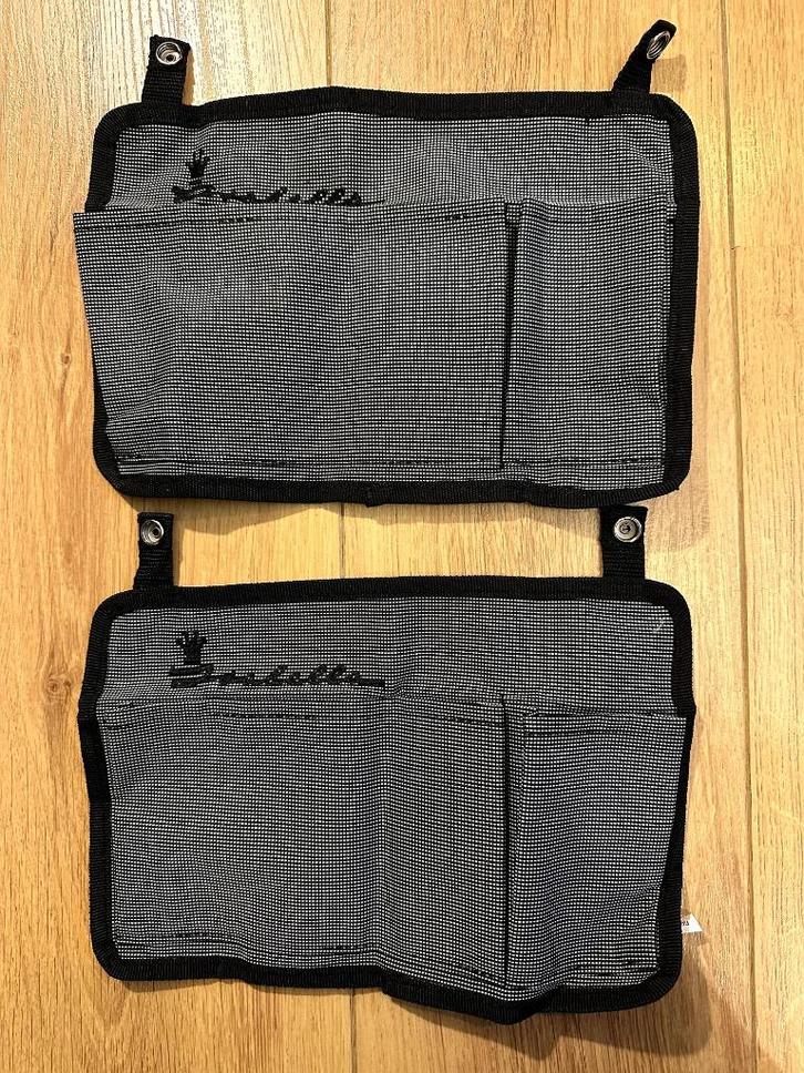 2x Isabella camping stoel opbergzak side pocket, Caravans en Kamperen, Caravan accessoires, Zo goed als nieuw, Ophalen of Verzenden