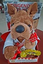 Zingende Elvis hond nieuw, Ophalen of Verzenden, Nieuw, Pop, Beeldje of Miniatuur