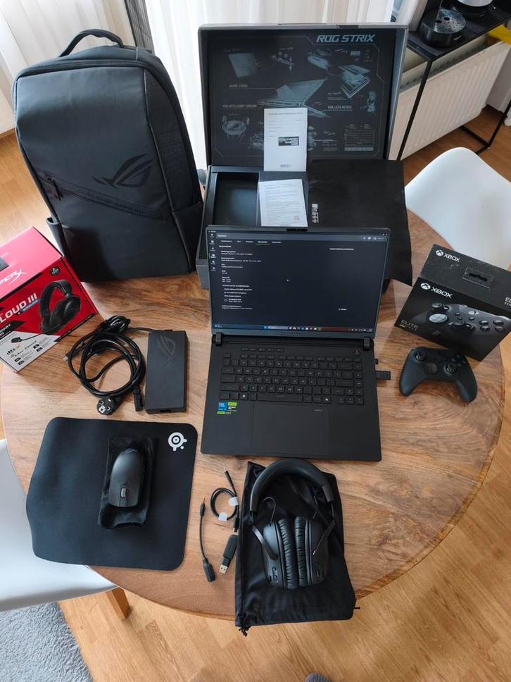 ASUS ROG Strix SCAR 16, Computers en Software, Windows Laptops, Nieuw, 16 inch, SSD, 4 Ghz of meer, 32 GB, Ophalen