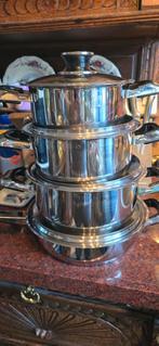 Set Solingen, Huis en Inrichting, Ophalen of Verzenden, Zo goed als nieuw, Rvs