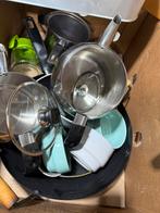 wokpannen, Ophalen of Verzenden, Zo goed als nieuw, Glas, Pot, Bus of Blik