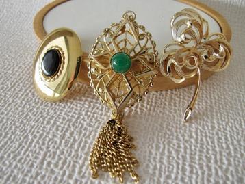 3 Prachtige Sarah Coventry broches beschikbaar voor biedingen