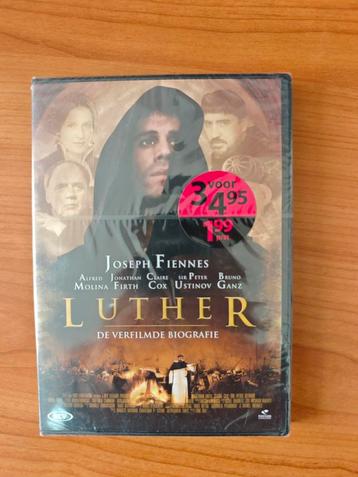 Luther dvd 2003 Joseph Fiennes nieuw gesealed biografie dram beschikbaar voor biedingen