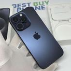 iPhone 15 Pro 128GB blauw /94% batt /kras vrij /AppleCare+, 94 %, 128 GB, Apple, Blauw